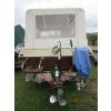 Image 4 : MARLIN 20' BOAT W/CUDDY CABIN, MERC 485 INBOARD/OUTBOARD ENGINE, EVINRUDE 8HP MOTOR