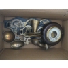 Image 2 : 2 BOXES OF MISC. TOOLS, WEED WACKER TWINE, ETC.