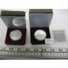 Image 1 : 2 - 50% SILVER CDN $1 COINS - 1981 & 1986 - BOTH TRAINS