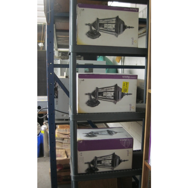 3 OUTDOOR WALL MOUNT LIGHT FIXTURES