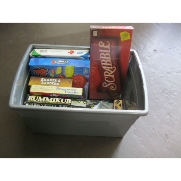 BIN OF ASST. GAMES