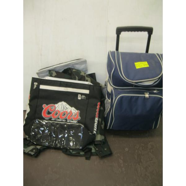 ROLLING BACKPACK,  2 COOLS COOLERS
