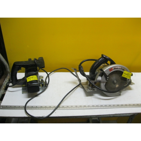 BLACK & DECKER CIRCULAR SAW & A WEN ALL SAW/JIGSAW