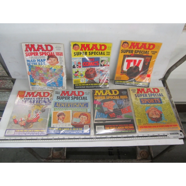 7 MAD MAGAZINES