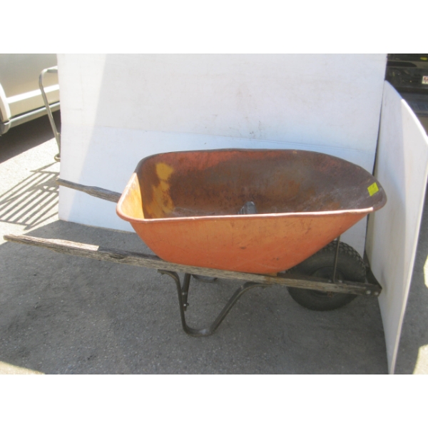WHEELBARROW & WHEEL CHOCK
