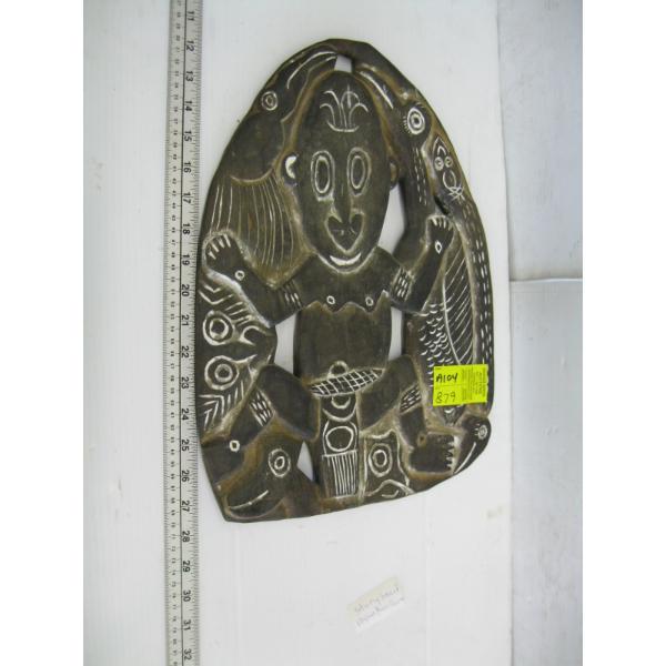 PAPUA NEW GUINEA CARVED STORYBOARD