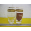 Image 2 : SET OF 12 MOSERS CRYSTAL GLASSES W/24KT GOLD RIMS
