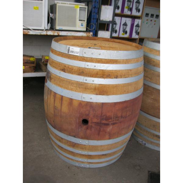 500L OAK WINE BARREL W/SOLID OAK TOP