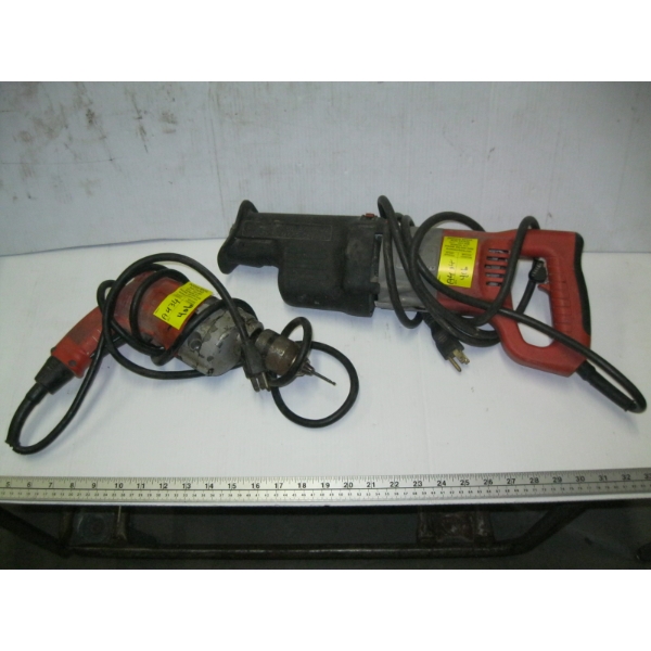 MILWAUKEE SAWZALL & DRILL