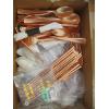 Image 2 : MISC. COFFEE FILTERS, LIDS, PLASTIC CUTLERY, ETC.