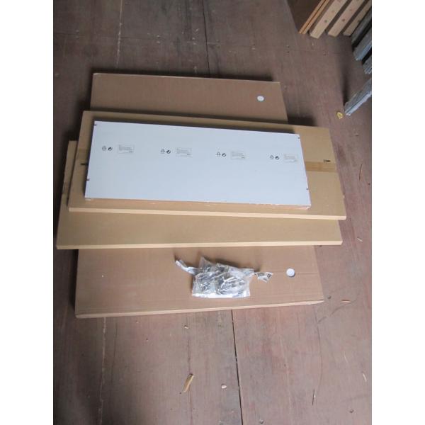 NEW IKEA CABINET 36X14 3/4X40" - COMPLETE W/HINGES, DOORS & SHELVES