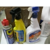 Image 3 : MISC. GAS CAN SPOUTS, WD40, ENGINE CLEANER, HYDRAULIC TRANSMISSION FLUID, ETC.