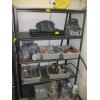 Image 1 : METAL W/WOOD SHELF UNIT - SHELF UNIT ONLY