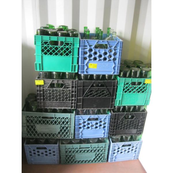 GLASS WINE BOTTLES
