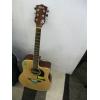 Image 2 : GEORGE WASHBURN ELECTRICACOUSTIC  GUITAR SIGNED BY VANDI OF WHITESNAKE