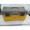 Image 1 : YELLOW PLASTIC TOOLBOX W/MISC. TOOLS
