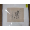 Image 1 : FRAMED NUMBERED PRINT OF HAY MOWER, SIGNED