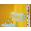 Image 2 : BLUE GLASS PITCHER W/4 GLASSES