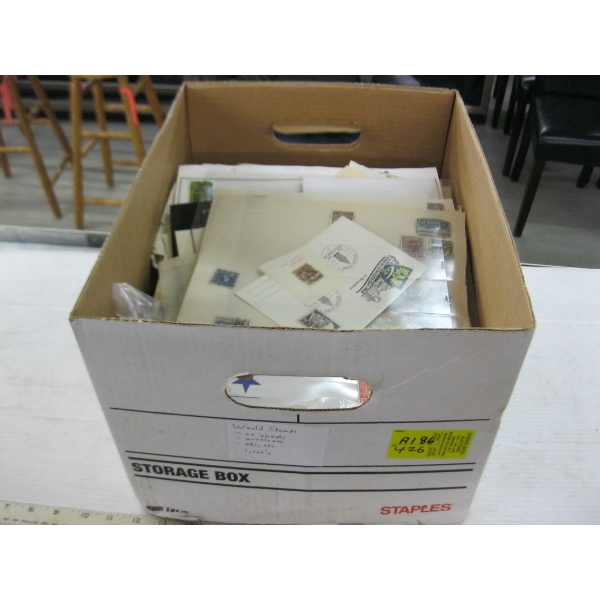 ASST. STAMPS, SHEETS, ENVELOPES, ETC.