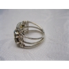 Image 3 : CITRINE STERLING SILVER RING, SZ 8