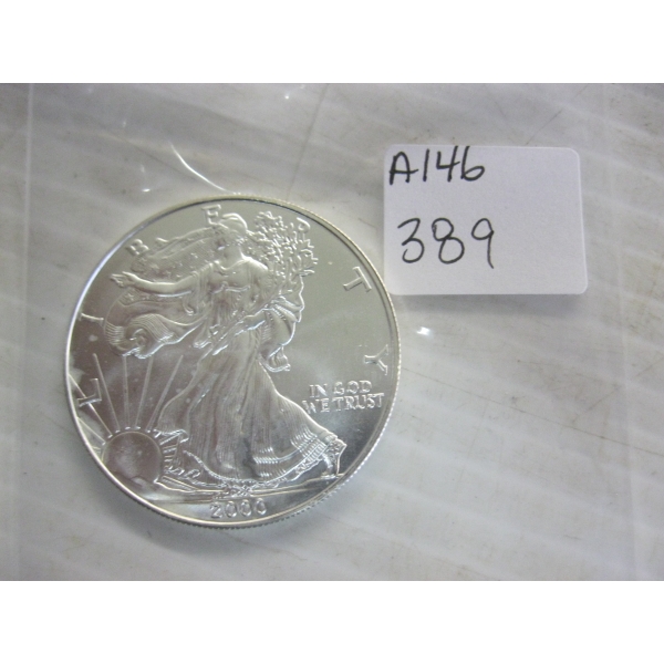 2000 US 1 OZ .999 SILVER COIN (TAX EXEMPT)
