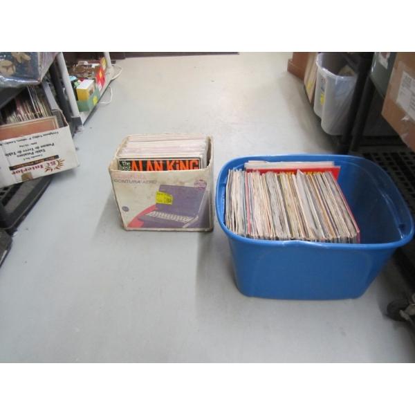 2 BOXES OF ASST. RECORDS