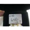 Image 5 : LADIES 10KT RING W/GENUINE 3 PEARLS, 2.5G, SZ 7