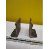 Image 2 : CHINESE HEXAGON GINGER JAR, MING STYLE & CAST IRON BOOKENDS