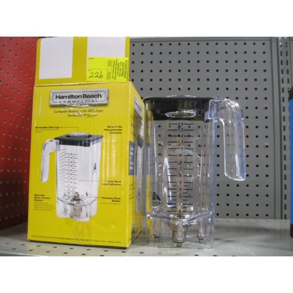 HAMILTON BEACH BLENDER CONTAINER