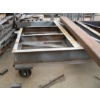 Image 4 : LG. STEEL STRUCTURE ON CASTORS, APPROX. 6'X14'