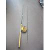 Image 1 : WOODEN PEETZ FISHING REEL & HEAVY DUTY ROD