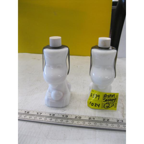 AVON SNOOPY CONTAINERS