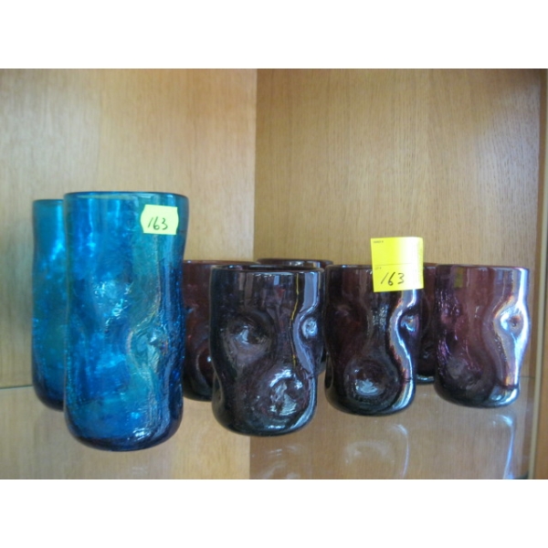 8 BLENKO GLASSES