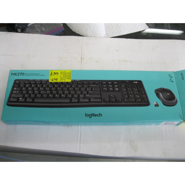 LOGITECH WIRELESS KEYBOARD & MOUSE