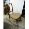 Image 1 : BENT BACK WOODEN ROCKING CHAIR