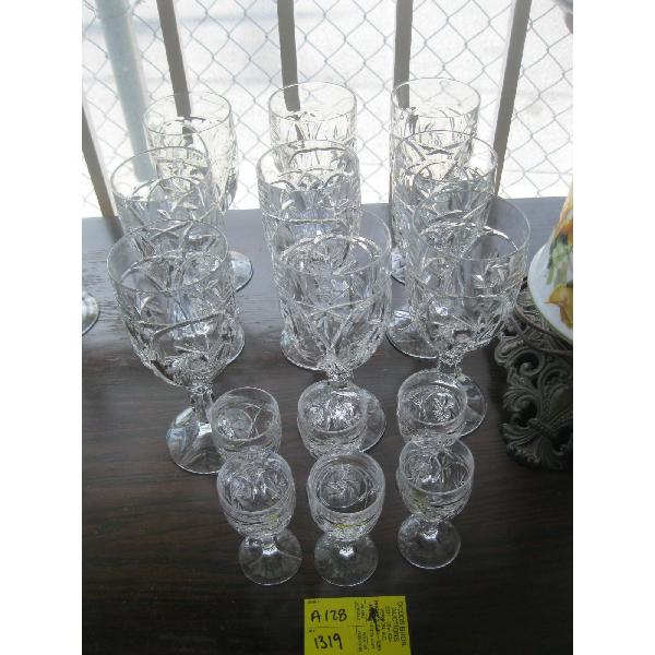 CRYSTAL WINEGLASSES