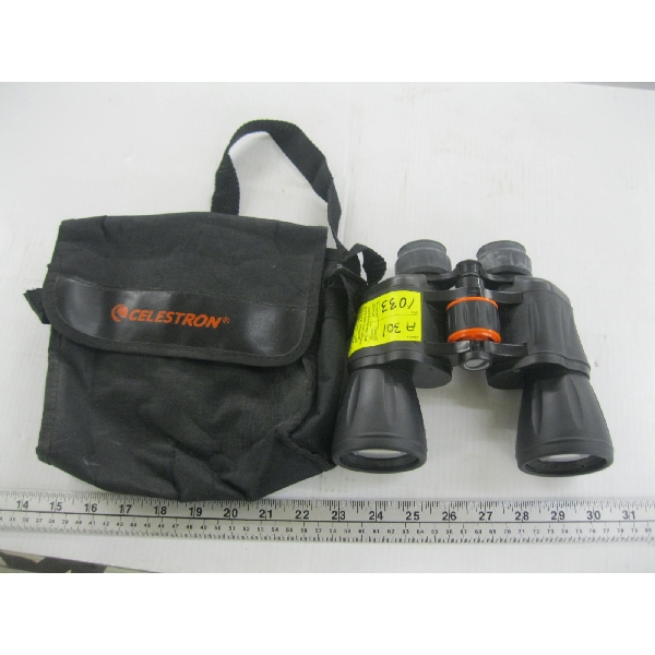 PAIR OF CELESTRON UP CLOSE 10X50 BINOCULARS