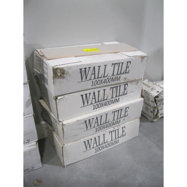 4 BOXES OF 4"X16" TILE