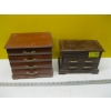 Image 1 : 2 WOODEN JEWELLERY BOXES