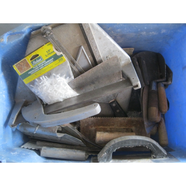 TROWELS, CUTTER, ETC.
