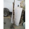 Image 1 : BUNDLE OF GARDEN TOOLS W/TOMATO STANDS