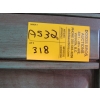 Image 3 : YELLOW 2 DOOR ENTERTAINMENT CABINET