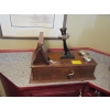 Image 1 : OAK CASED VINTAGE TELEPHONE