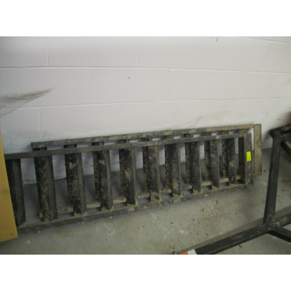 PAIR OF METAL RAMPS