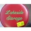 Image 3 : 2 RED/CHROME LAKESIDE STORAGE STOOLS