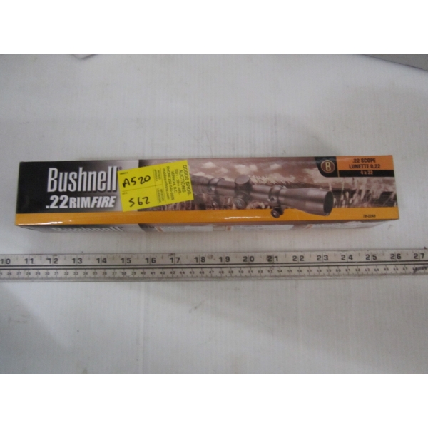 BUSHNELL 22 4X32 SCOPE