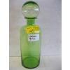Image 1 : GREEN ITALIAN GLASS VASE W/LID