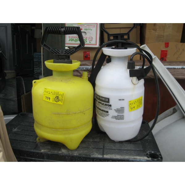 2 PART GARDEN SPRAYERS