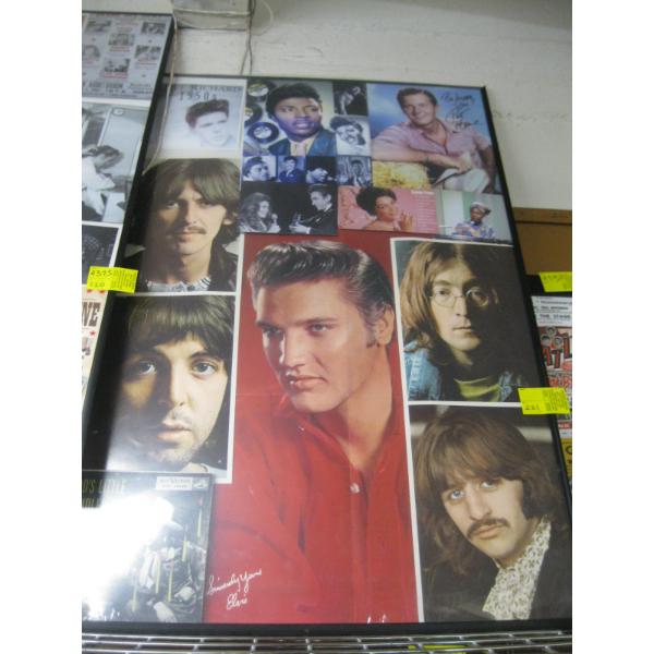 FRAMED COLLAGE OF ASST. SIGNED PICTURES
