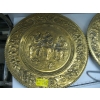 Image 3 : 2 LG. BRASS WALL PLAQUES